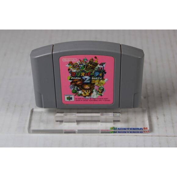 Nintendo Other - JAPANESE Mario Party 2 (Nintendo 64, 1999) NTSC-J N64 Cartridge Only Tested